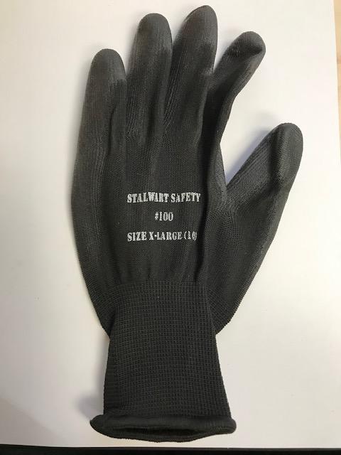 Glove Polyester-Polyurethane Coated Size 11 #100 XXL