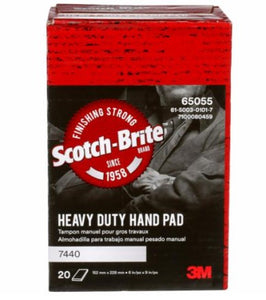 3M Scotch Brite Ultra Fine Hand Pad 20 Pack 07440