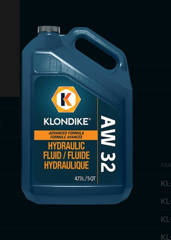 Hydraulic Oil Klondike 20L Pail AW32 – Accurate Supply Ltd.