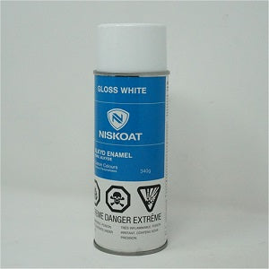 Spray Paint White Gloss Enamel 12 OZ