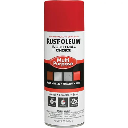 Spray Paint Red Enamel 12 OZ