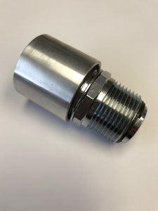 1 in Crimp Fuel Fitting W/ Swivel Ferrule