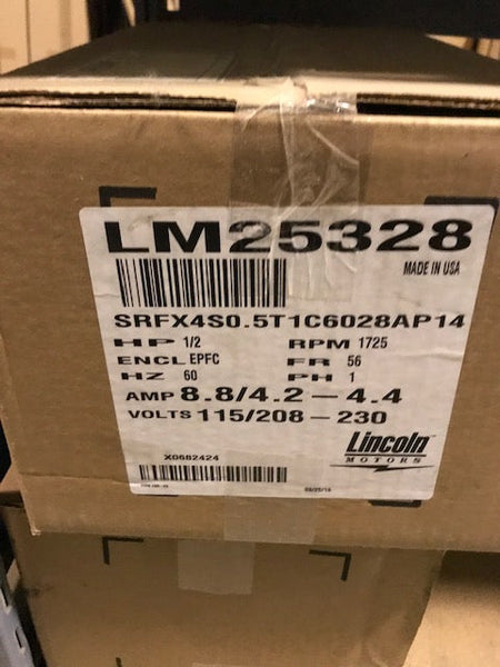 Motor Ex-Proof Steam 1/2HP 1725RPM 56XP