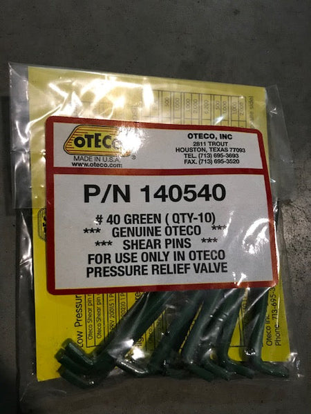 Oteco Pin Green #40 140540