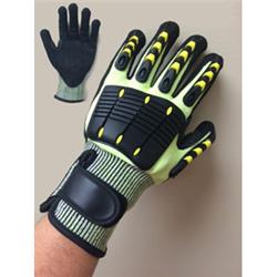 Glove Impact Ansi Cut A5 Metacarpal Protection
